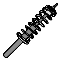 Front shock absorber